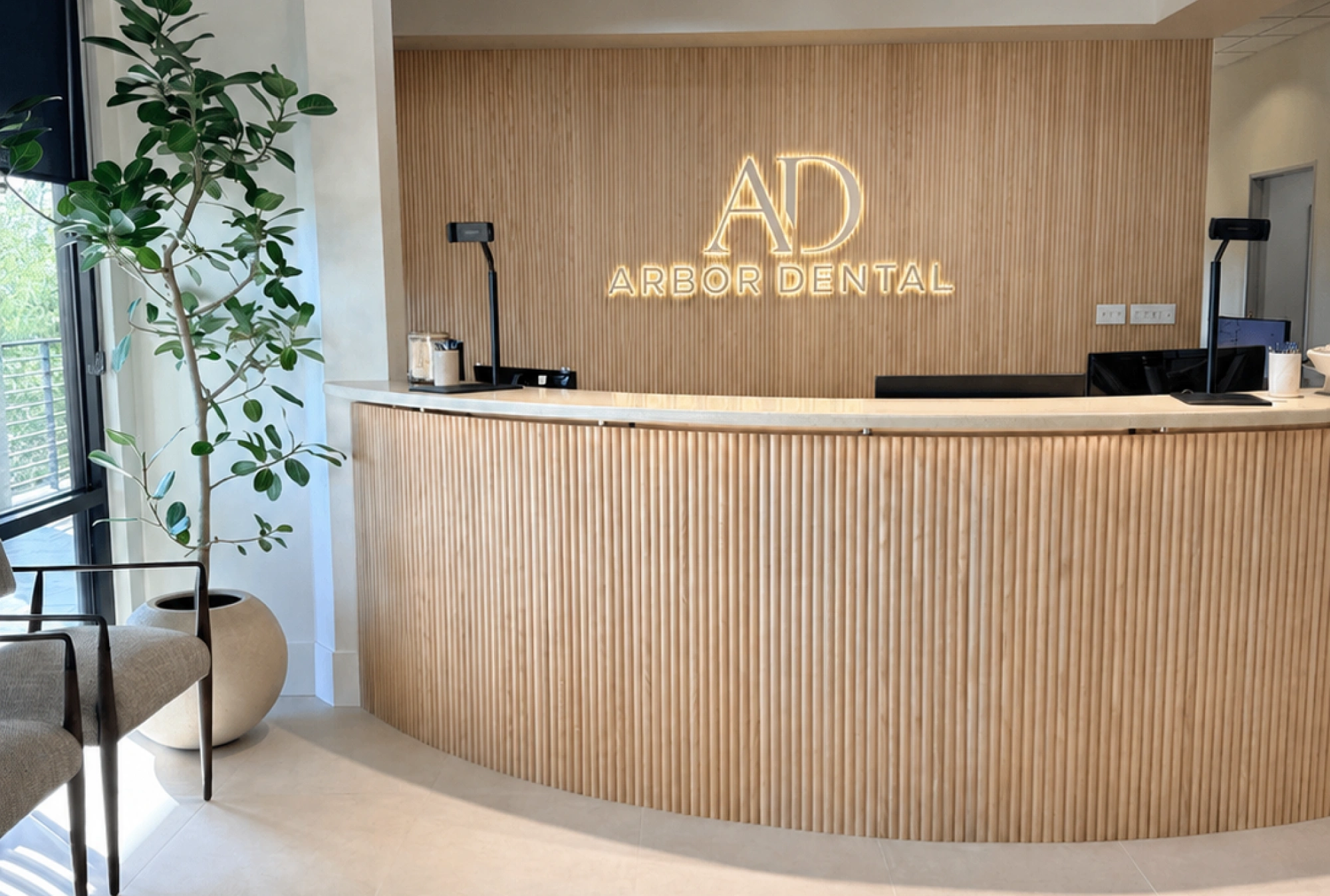 Interior - Treatment Room - Arbor Dental Group - San Jose