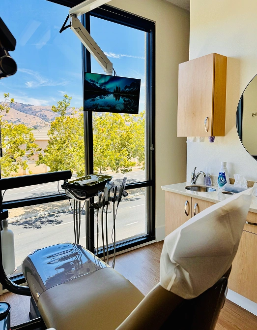 Arbor Dental Group treatment room window
